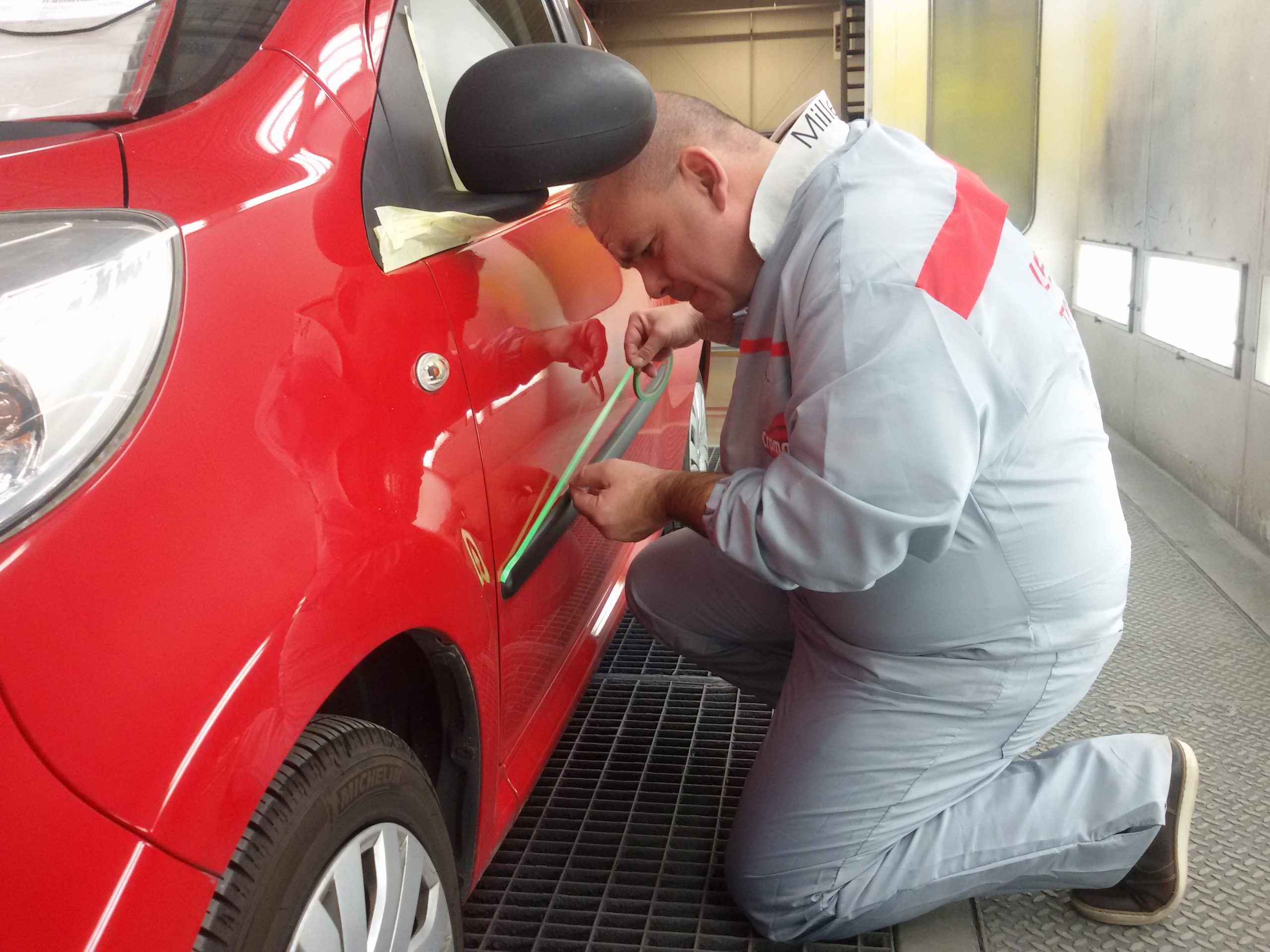 Bijzondere stagiaire bij Vermeulen Autoschade