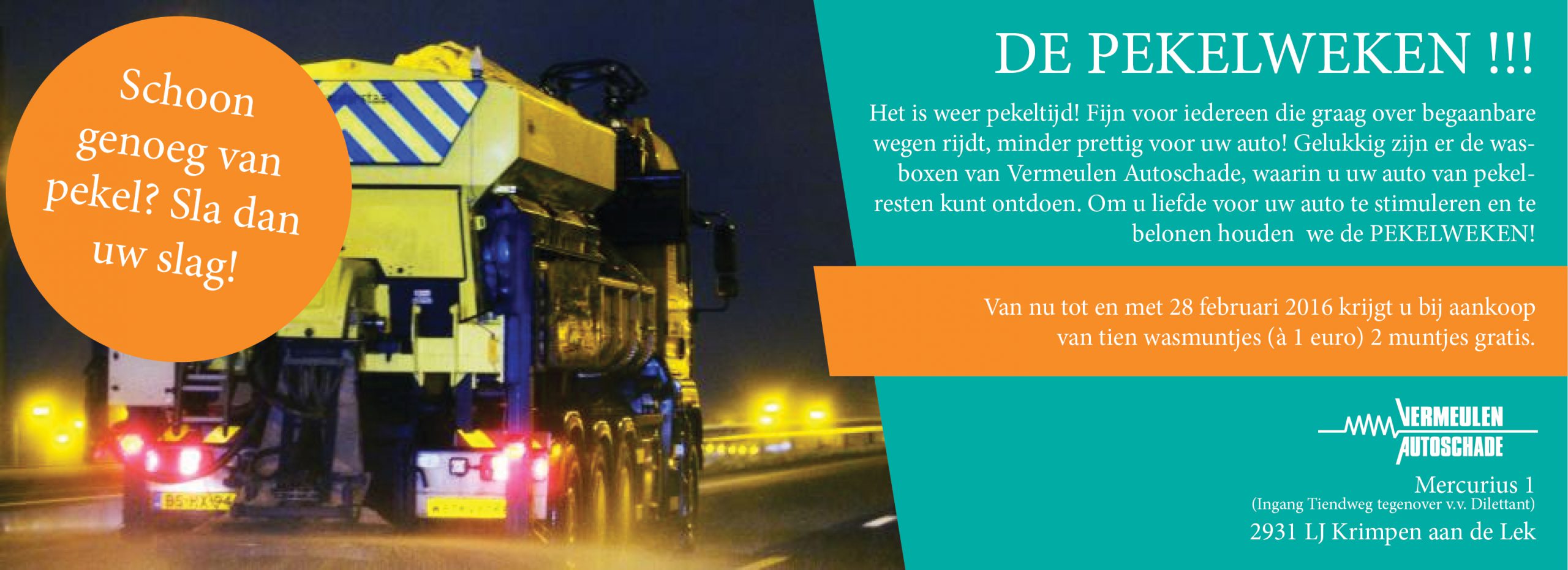 Pekelwekenactie: Wassen met voordeel!