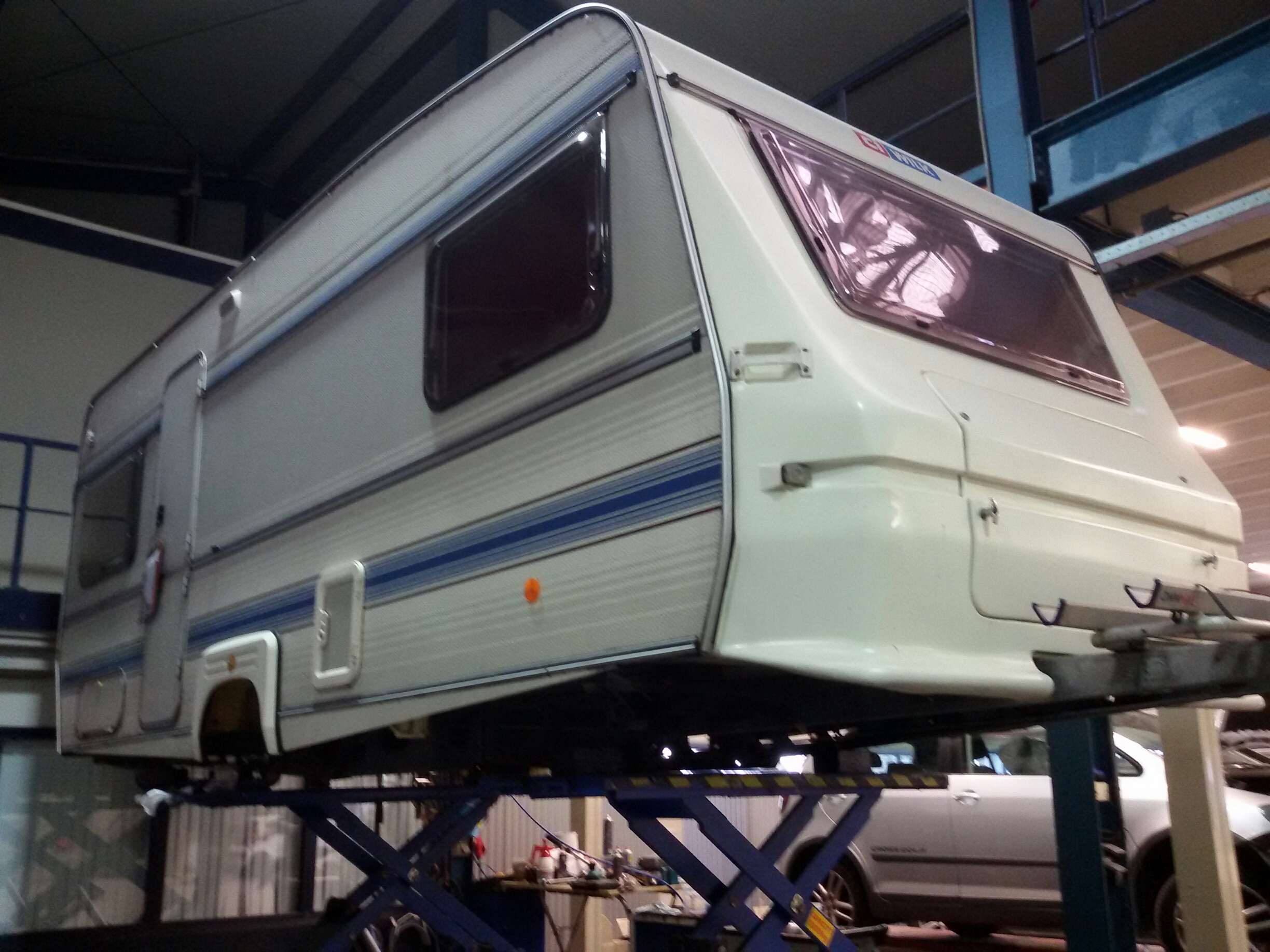 Caravanonderhoudsbeurt: 195 euro!