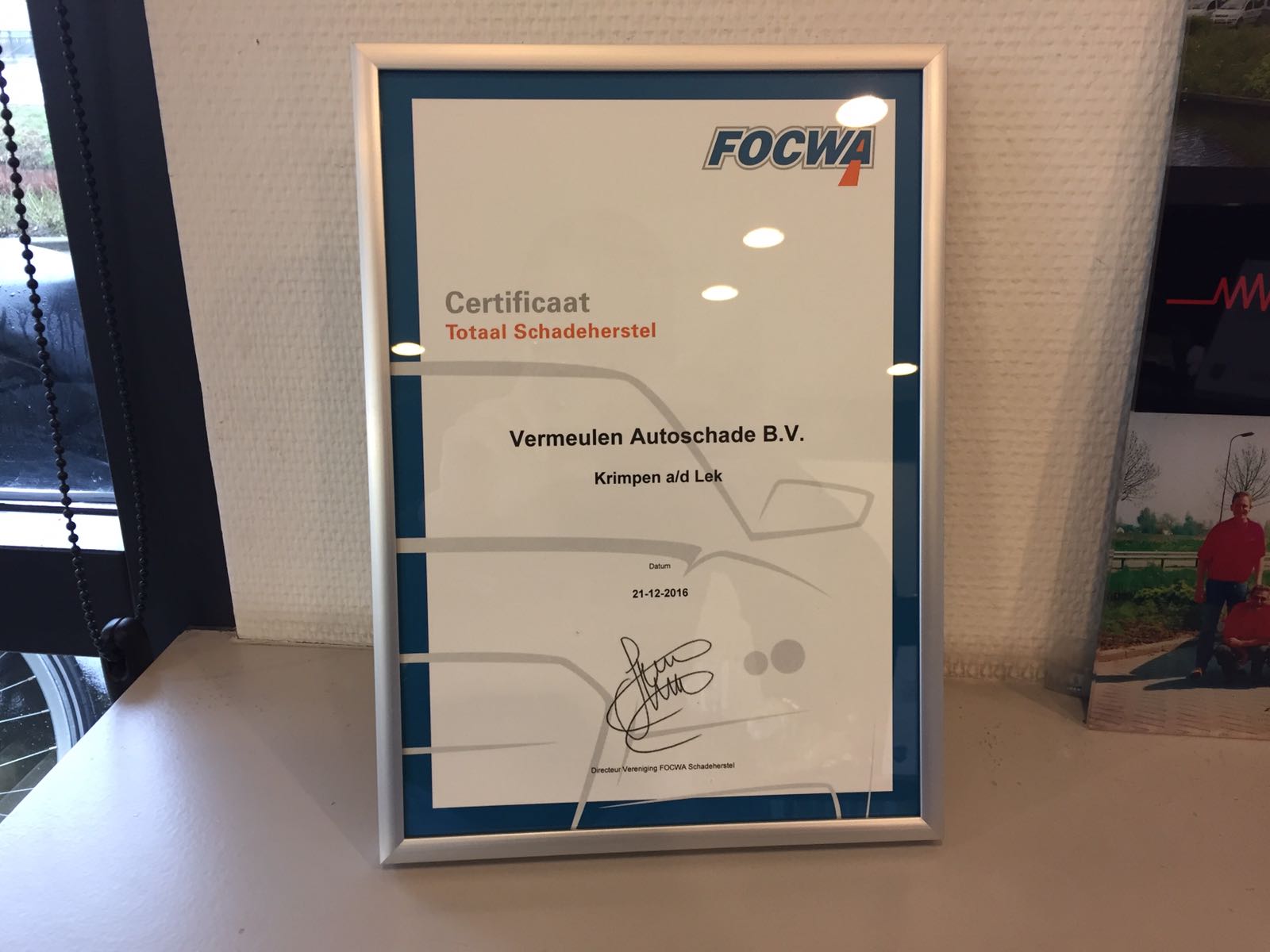 Nieuwe FOCWA-certificering
