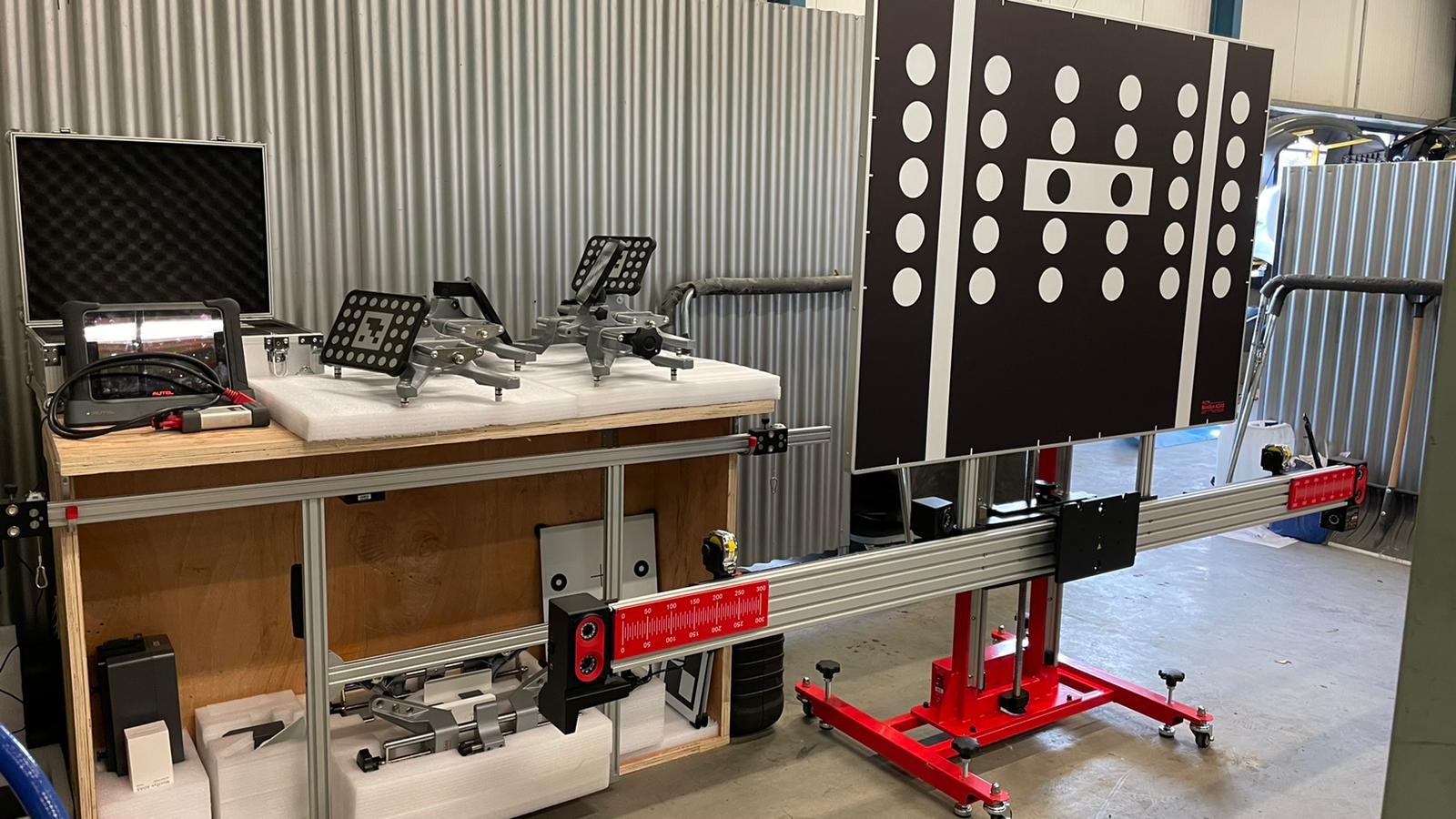 Nieuw in onze werkplaats: ADAS-apparatuur