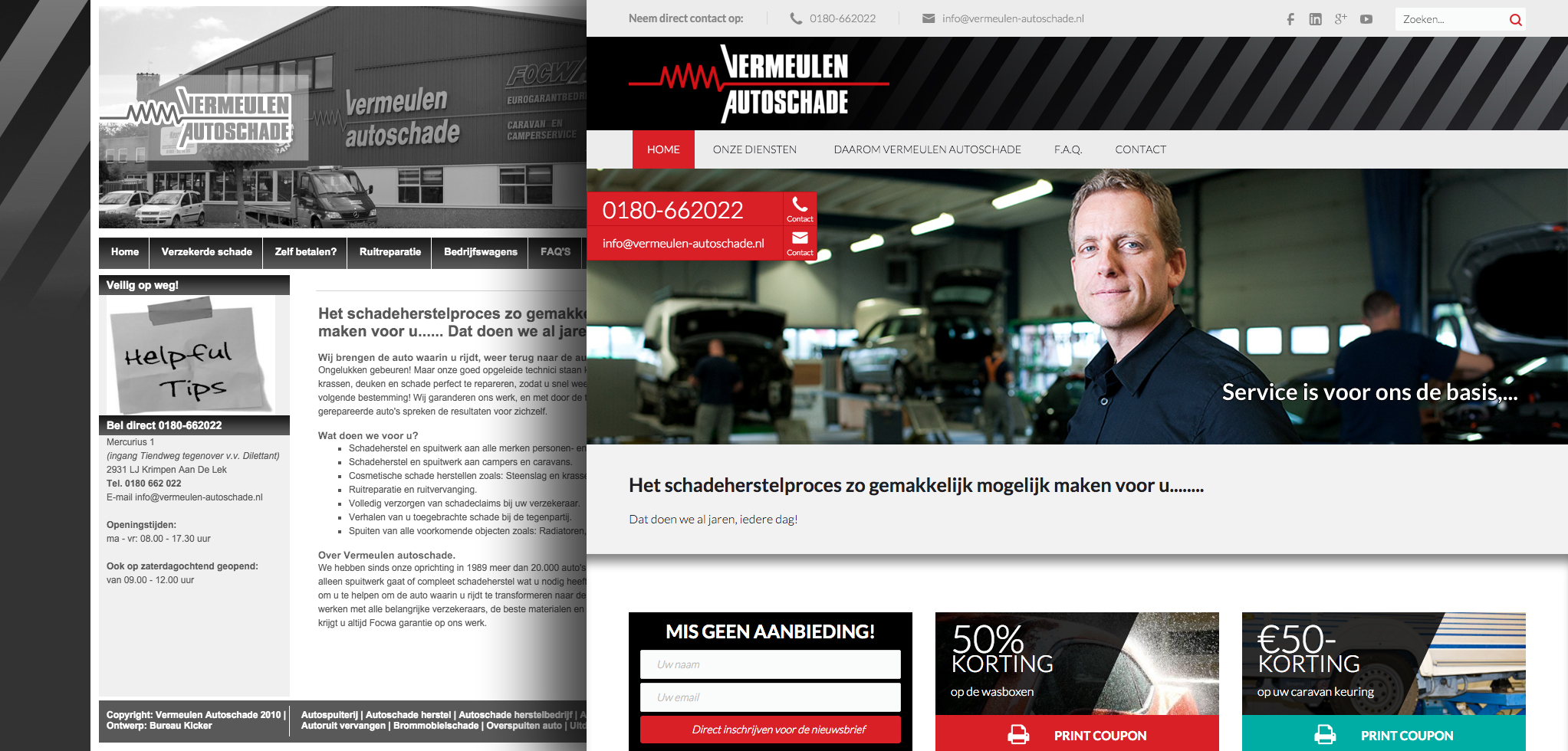 Welkom op onze nieuwe website!