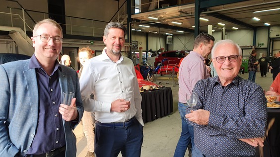 Geslaagd bezoek Nederlekse ondernemers