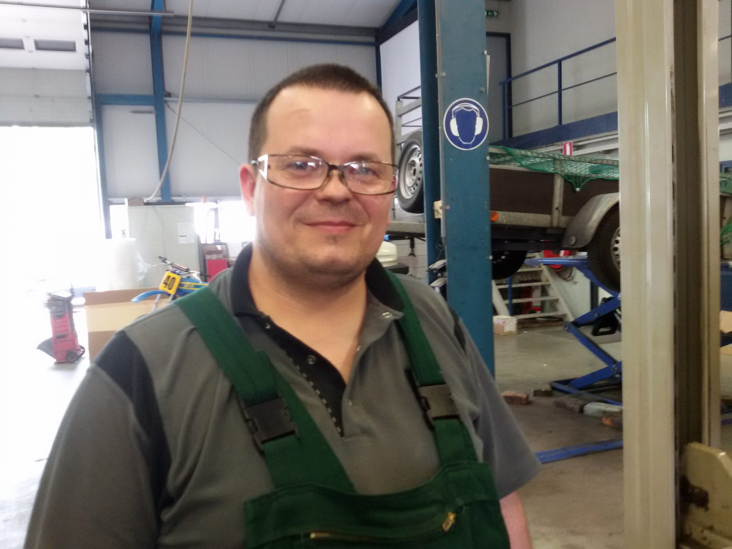 Onze nieuwe plaatwerker Pali Gyuris
