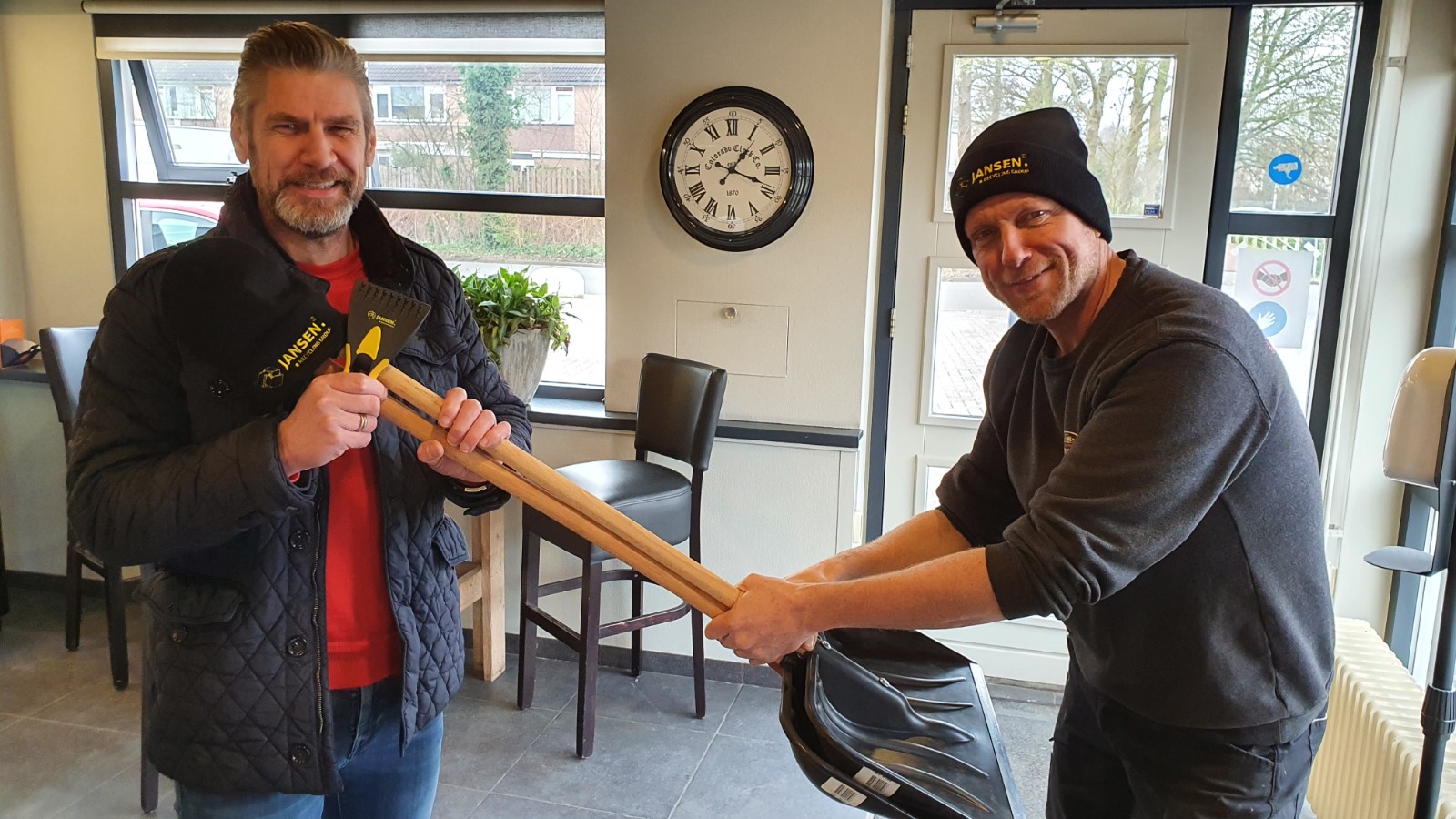 Sneeuwschepactie groot succes